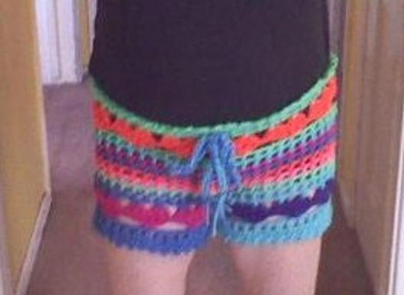 PDF Crochet Pattern Plus size l Love the Beach Shorts Bathing | Etsy