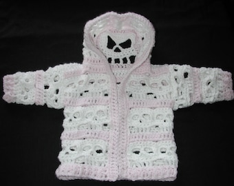 PDF  Baby Bone Head Creepy Skull Hoodie