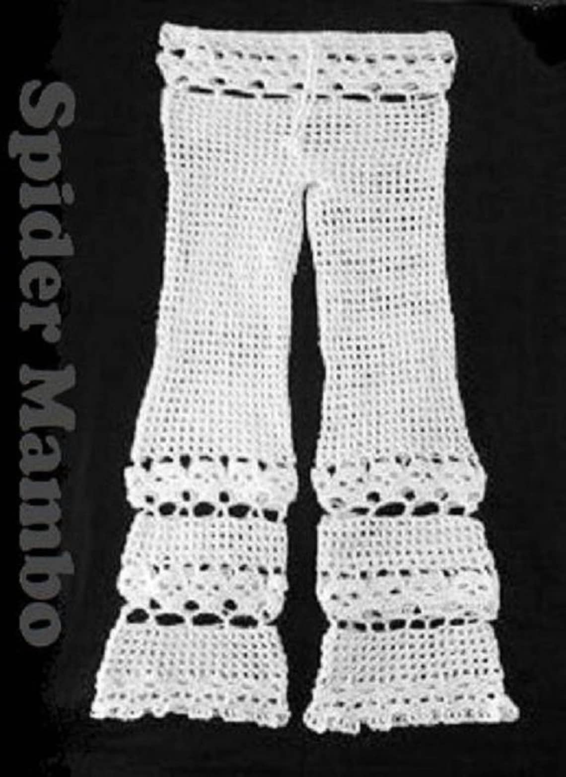 PDF Crochet Pattern Creepy Skull Beach Pants Bathing Suit Etsy