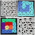 PDF  Creepy Granny  Skull Infinity Square No.3  Crochet  Pattern