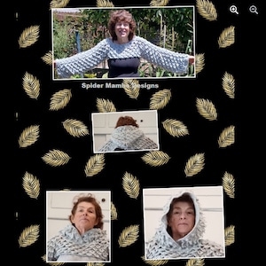 PDF    Dragon Rider Sleeves With Optional Hood instructions only