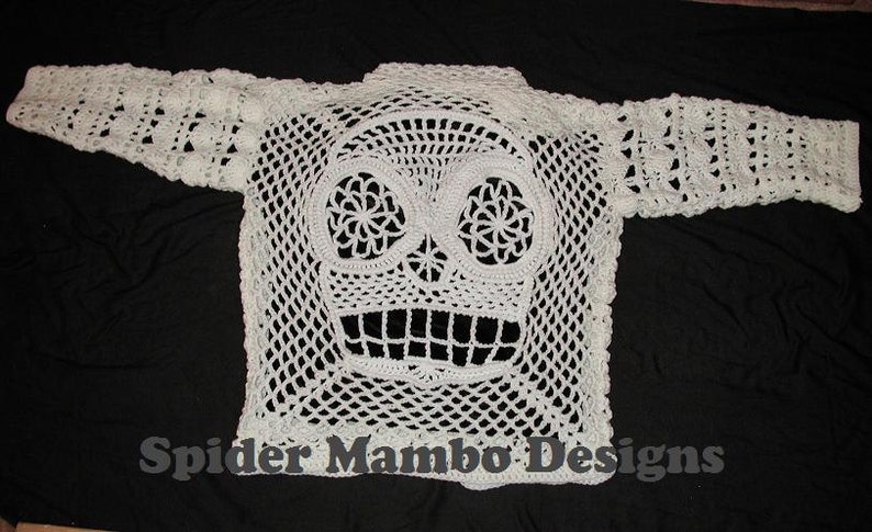 PDF Sugar Skull Sweater image 3