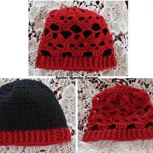 PDF NUR Adventure in Hades Beanie Trio Häkelanleitung Bild 3