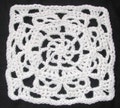 PDF Square Wheel Creepy Granny  Skull Afghan  Square Crochet  Pattern