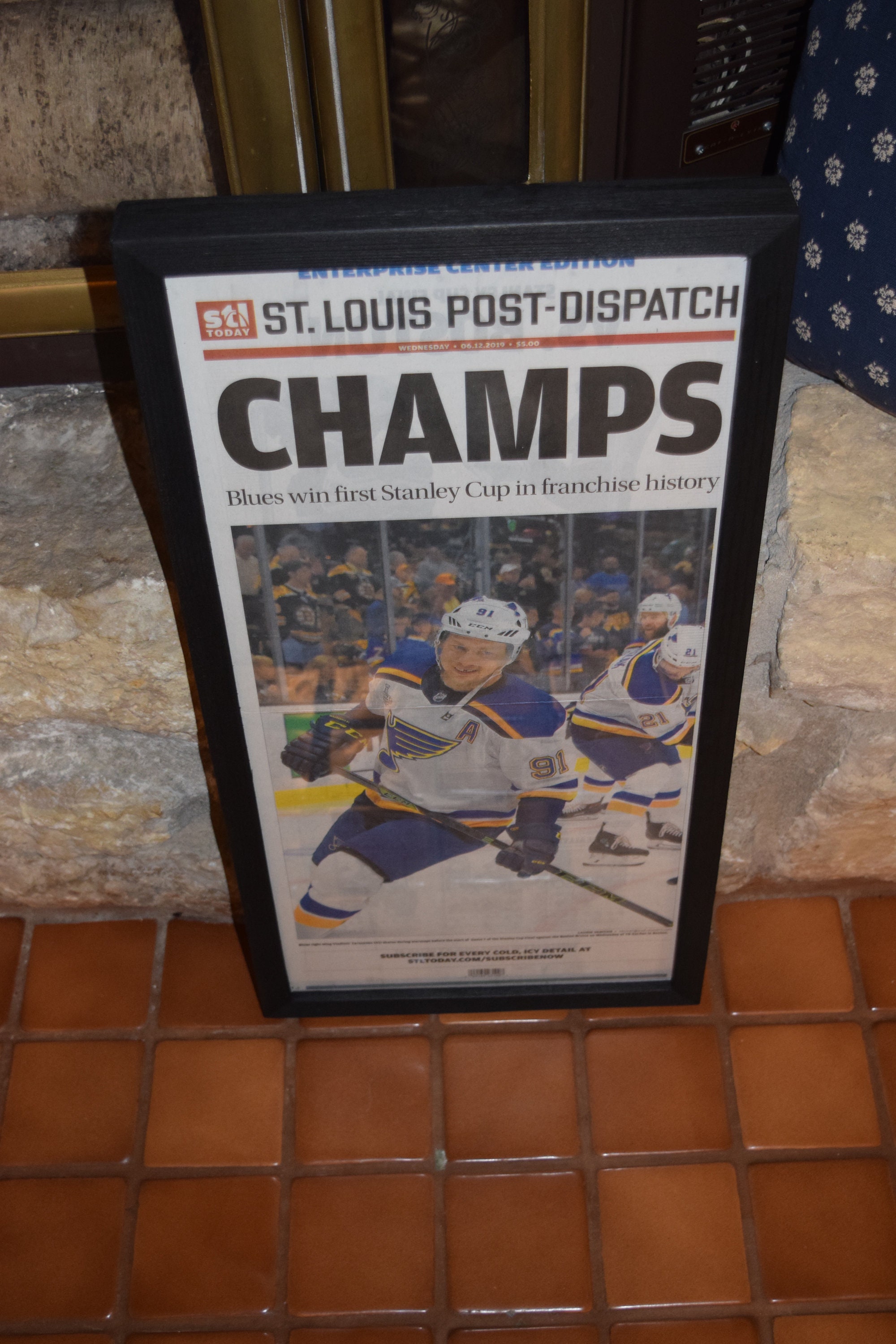 Free Shipping 2 Set St Louis Blues 2019 Stanley Cup Champions