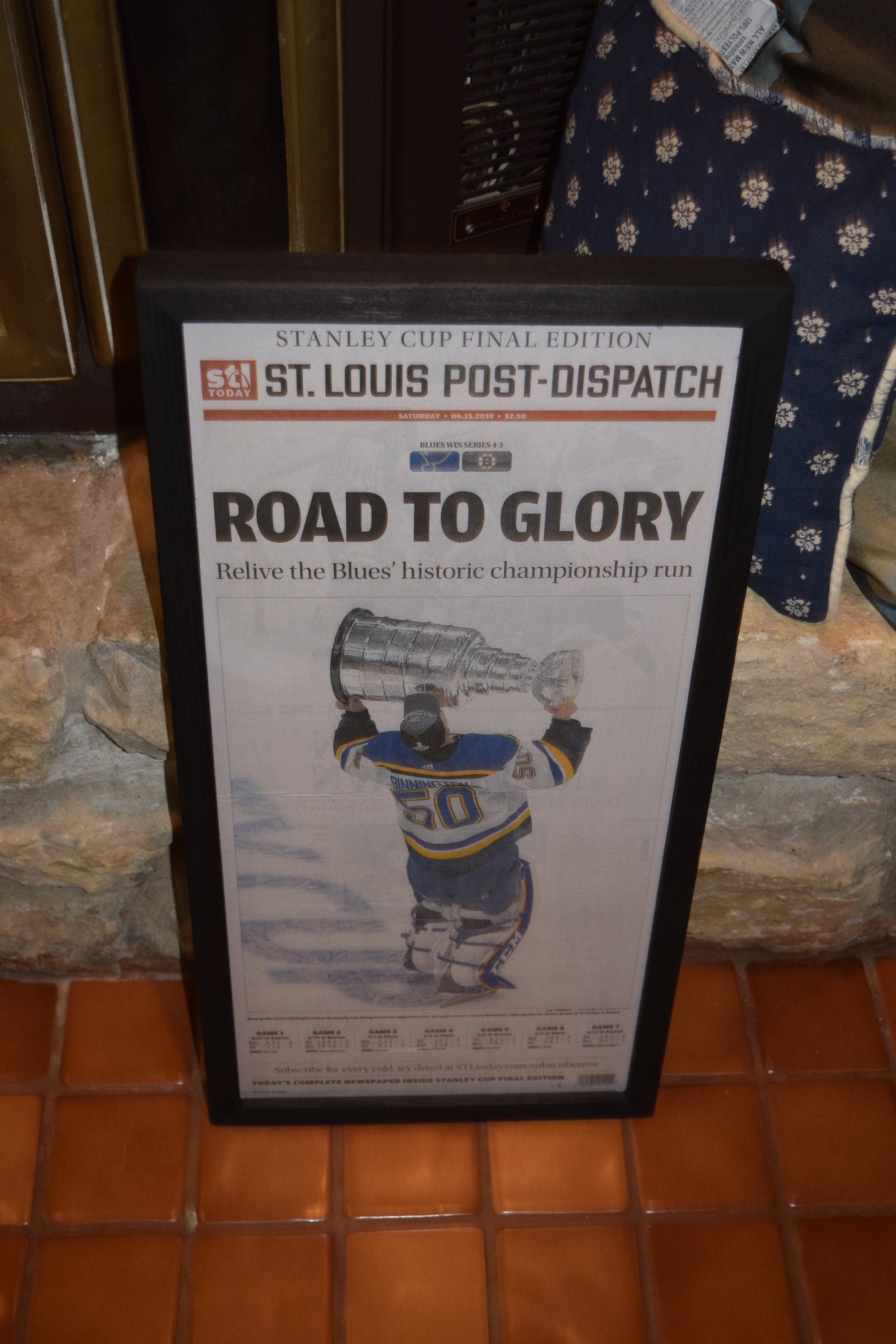 Free Shipping St Louis Blues 2019 Stanley Cup Champions Custom