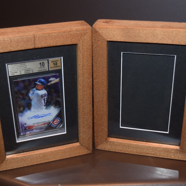 Baseball Card Frame Etsy