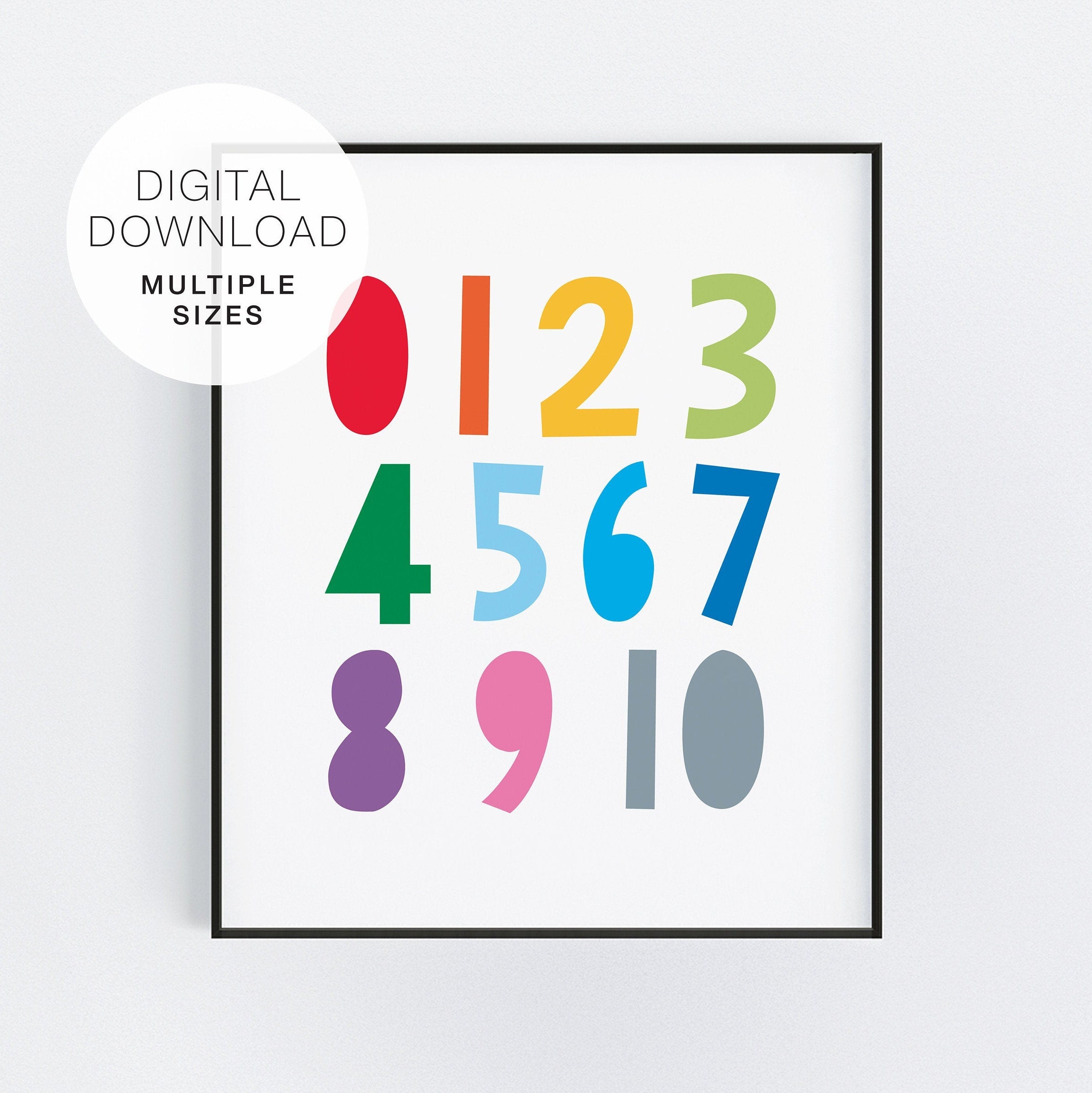 Hojas de colorear: Obras de arte con números (teacher made)