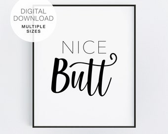 Funny Bathroom Art - Etsy