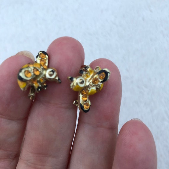 Two Vintage Bee Pins Brooch Insect Bumblebee Bug … - image 3