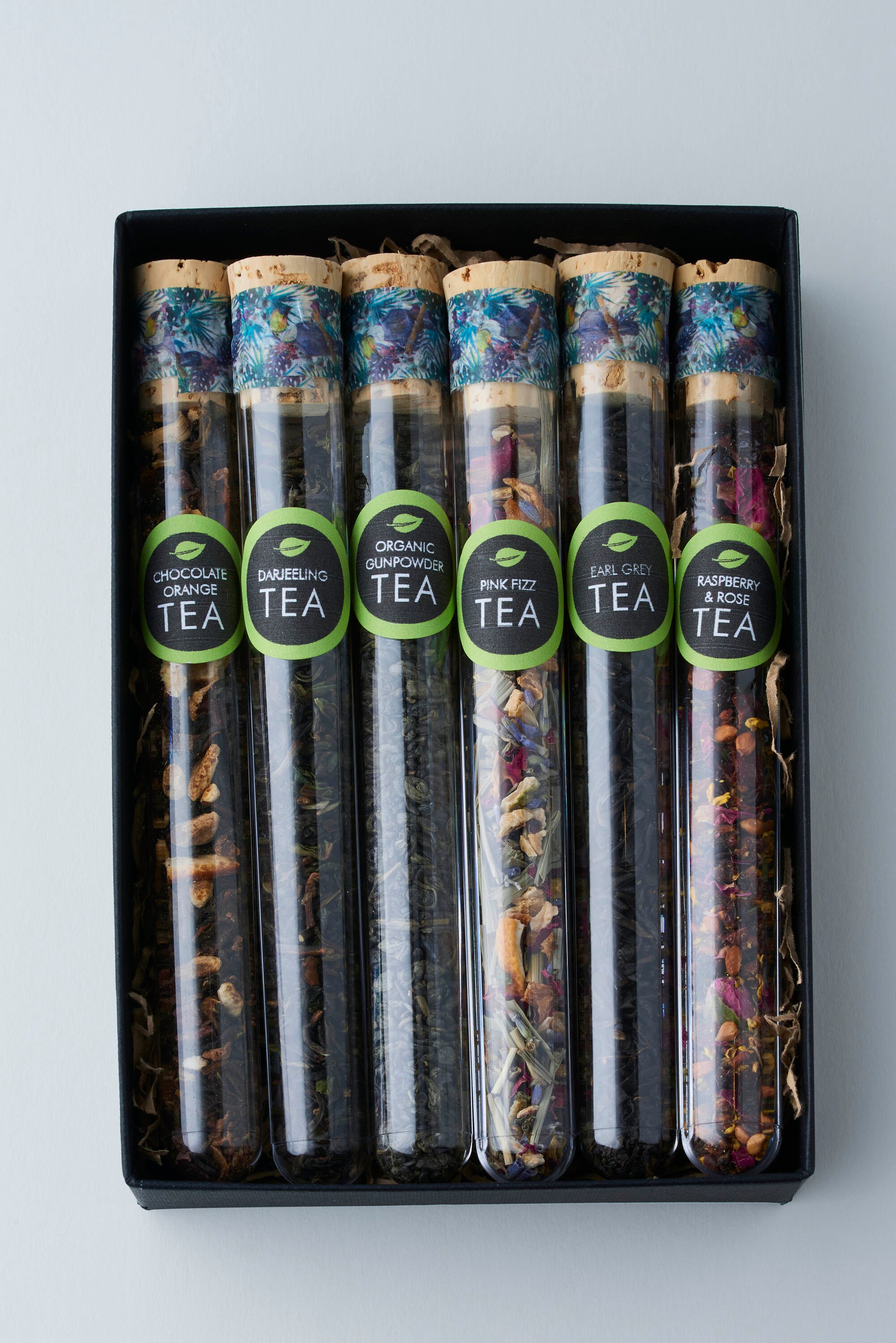 Tea test tube gift box 6 special blends of tea in test tubes Etsy