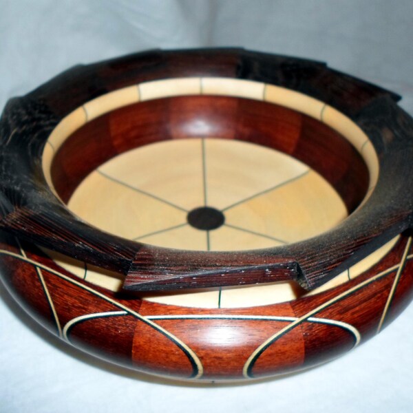 Granadillo Ring Candy Dish