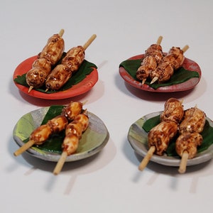 Fridge MAGNET - Bananacue / Banana-q  Pinoy food / Filipino snack / Philippine desert