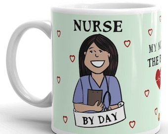 Pinay Nurse by day Pinay Mom by Night Mug