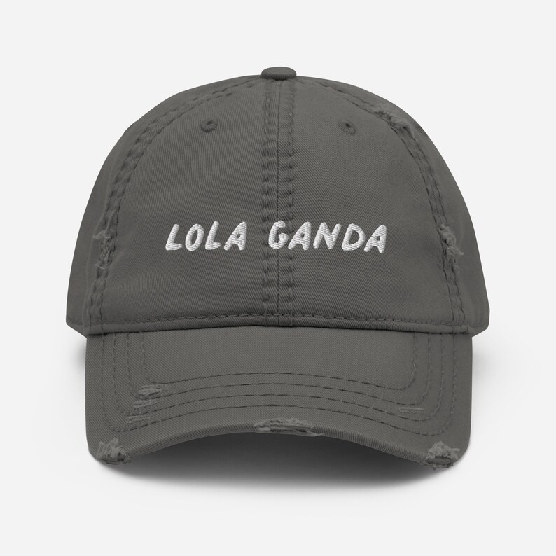 Lola Ganda (Grandma Beautiful) - Pinay, Philippine Distressed Hat