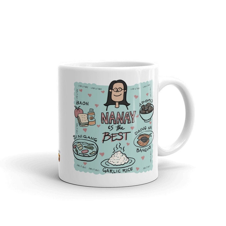 Nanay is the Best mug Pinoy / Pinay / mug / mom gift / Filipina 11 Fluid ounces