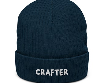 Crafter - Ribbed knit beanie