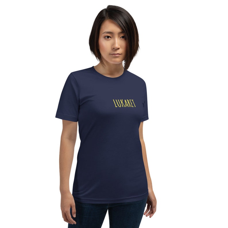 Lukaret Filipina top Short-Sleeve Unisex T-Shirt Funny Filipino shirt Navy