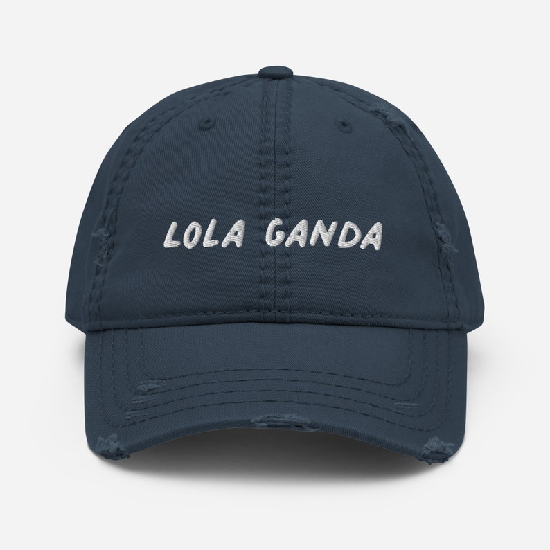 Lola Ganda (Grandma Beautiful) - Pinay, Philippine Distressed Hat