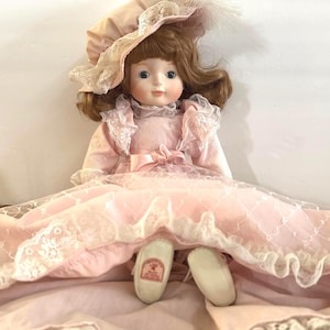 Musical Porcelain Doll - Etsy