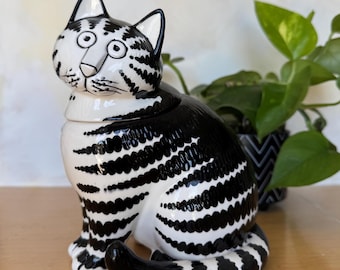 B. Kliban Kiss Cat Koekjestrommel van Sigma The Tastesetter