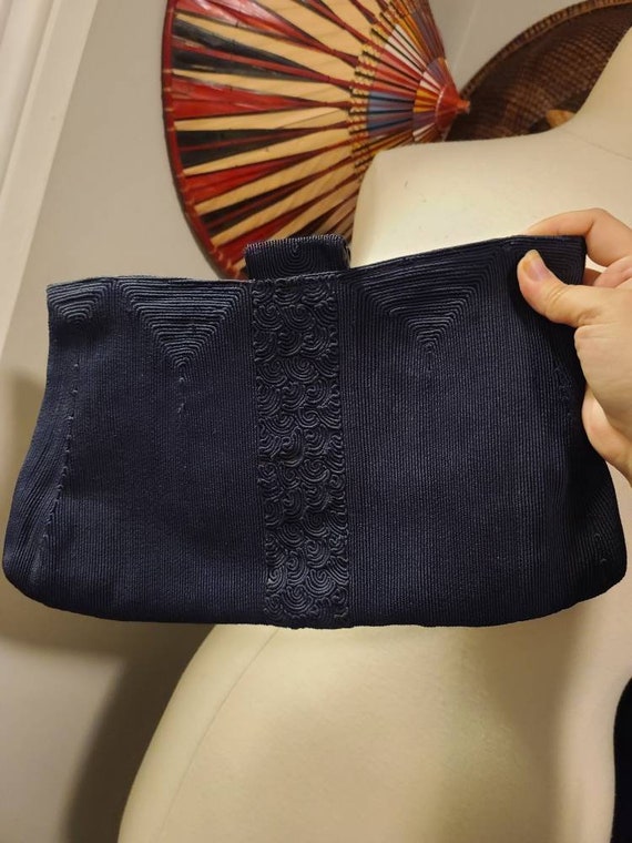 1940s Navy cord clutch