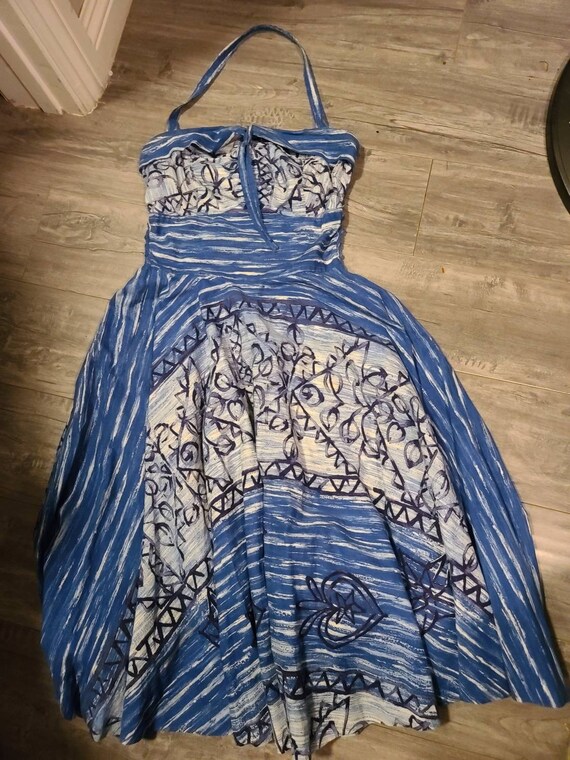 1950s Kamehameha Hawaiian dress