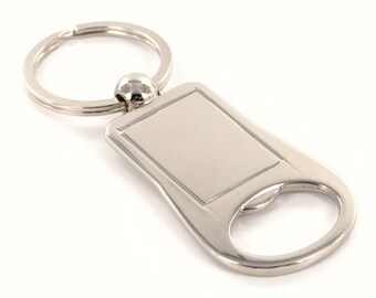 Personalized Bottle Opener Keychain - Free Engraving