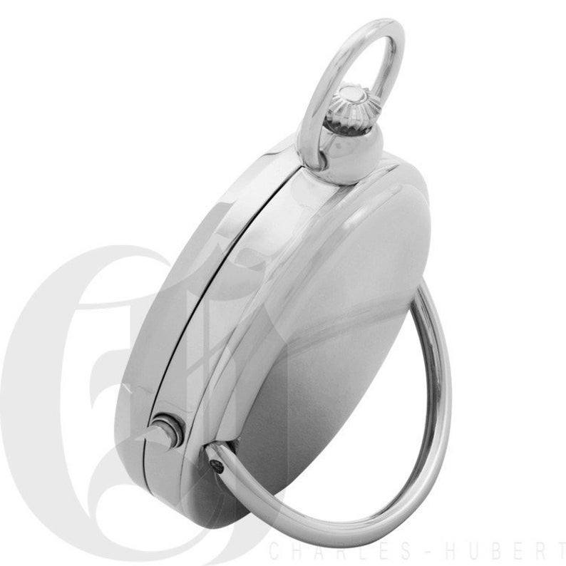 Polished Finish Hunter Case Picture Frame Quartz Pocket Watch Etsy