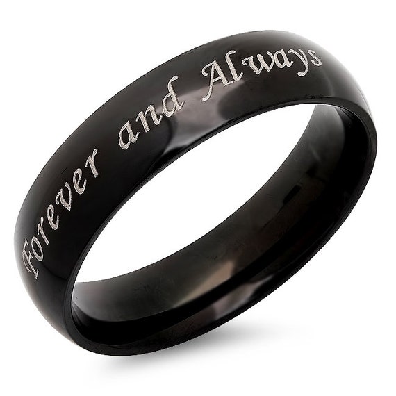 Always and forever engraved cheap ring