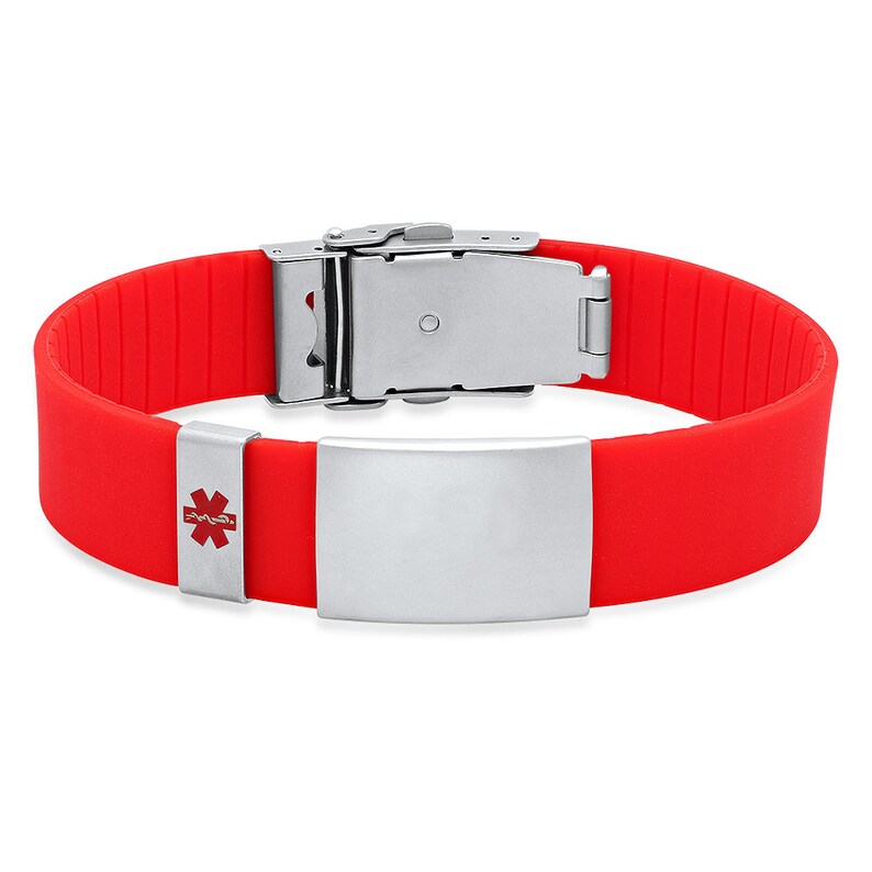 Bracelet didentité médicale de qualité personnalisée avec du Etsy