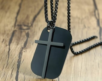 etsy dog tag necklace