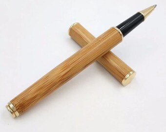 Personalized Quality Bamboo Wood Ballpoint Pen- Free engraving