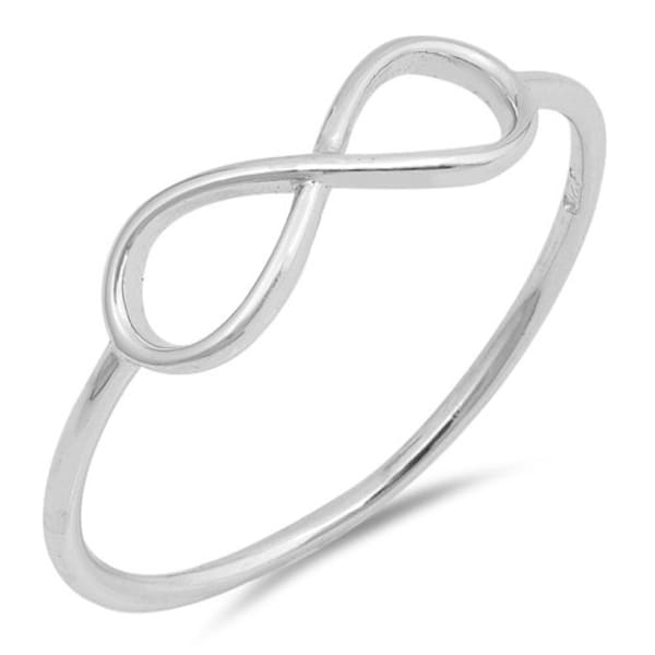 High Quality Sterling Silver Infinity Ring
