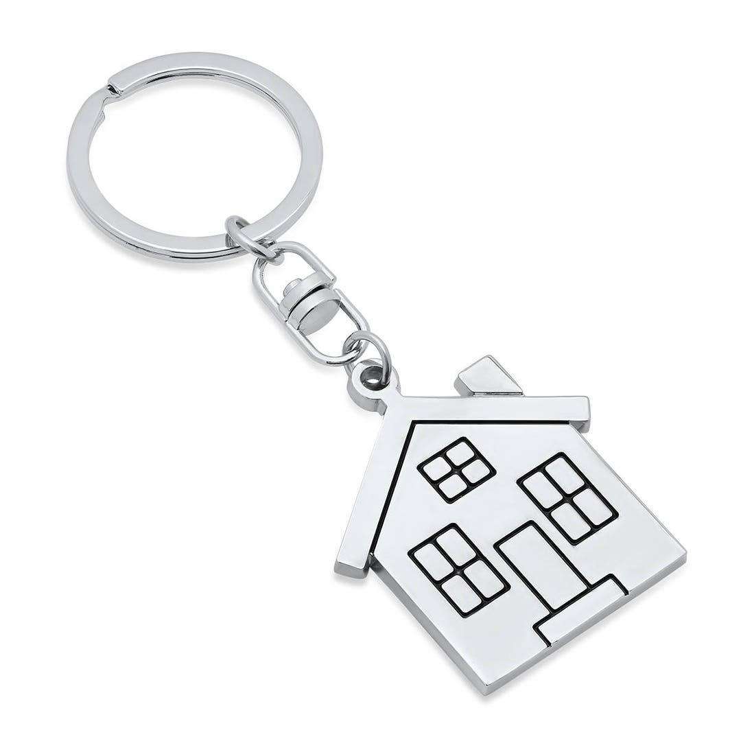 Personalized Quality Metal Home Keychain - Etsy