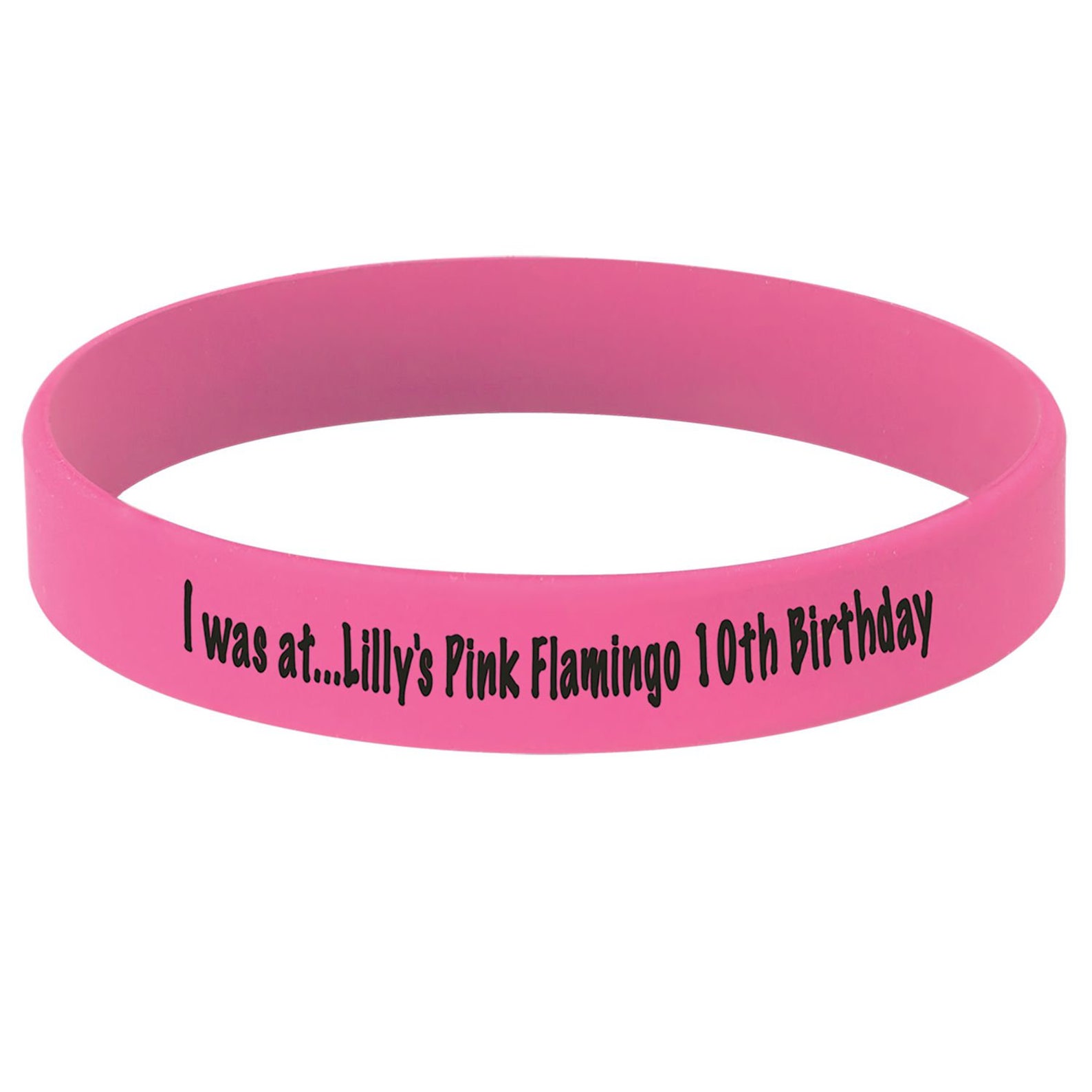 Personalized Multicolor Silicone Rubber Bracelet Etsy