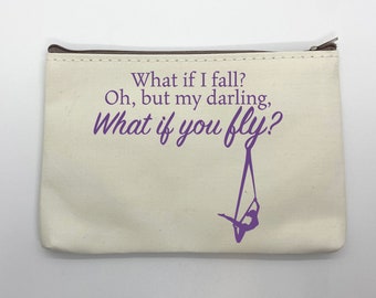 Aerial Sling Makeup Pouch | Hammock Accessory Pouch | What If You Fly Aerialist