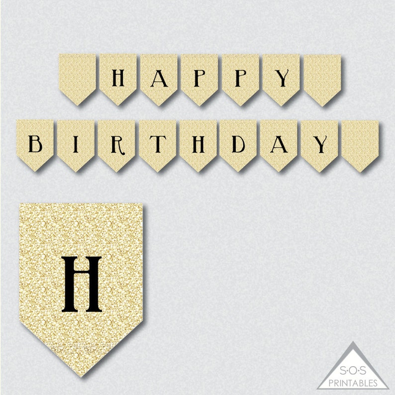 Content Birthday Banner, Gold Glitter Banner, Printable Banner, Black and Gold Get together, Birthday Banner, Printable PDF, Gold and Black, down load graphic regarding Happy Birthday Banner Printable Pdf identify Pleased Birthday Banner, Gold Glitter Banner, Printable Banner, Black and Gold Get together, Birthday Banner, Printable PDF, Gold and Black, obtain