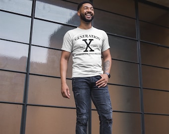 Generation X T-Shirt | GEN X Tee | Raised on Hose Water and Neglect Shirt | Nostalgia T-shirt | Generation X | Birthday Gift