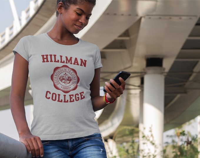 Hillman College T-shirt | A Different World TV Sitcom | Classic 90s Sitcom | Black Culture Shirt | HBCU Life