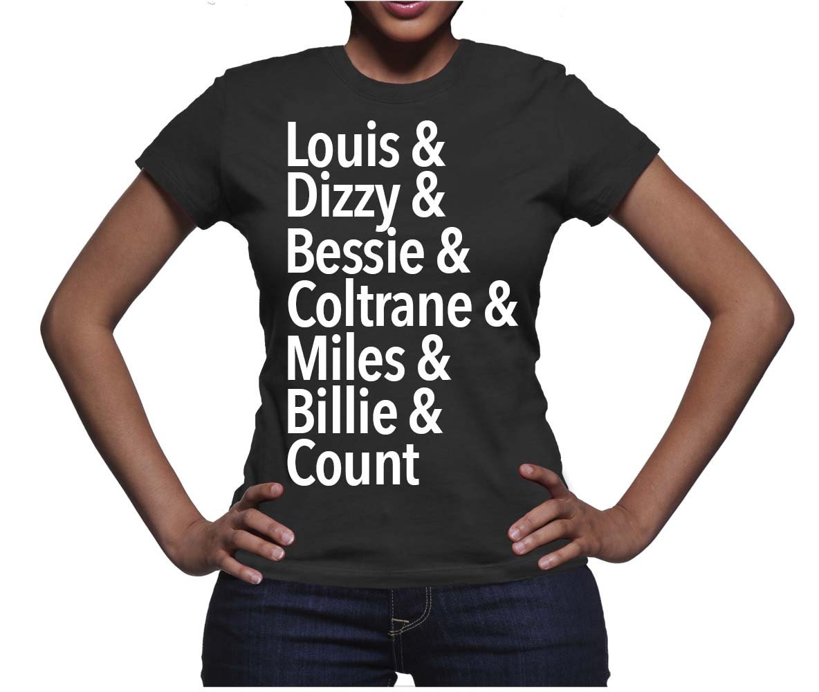 T-shirt African American Jazz Artists 