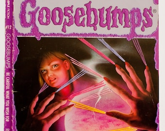 Embroidered Book Cover - Goosebumps: Be Careful What You Wish For ...