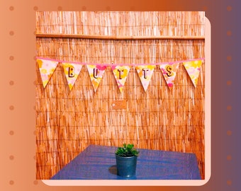 Embroidered Bunting // BUTTS
