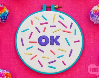 OK - Embroidery Art - 6"