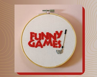 HORROR STITCHES // F // Funny Games // 6"