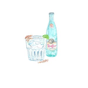 Tajin Ranch Water with Topo Chico Digital Image Digital Download. JPG and PNG for Wedding Bar Sign Design, Event Signage, or Crafts. Tequila