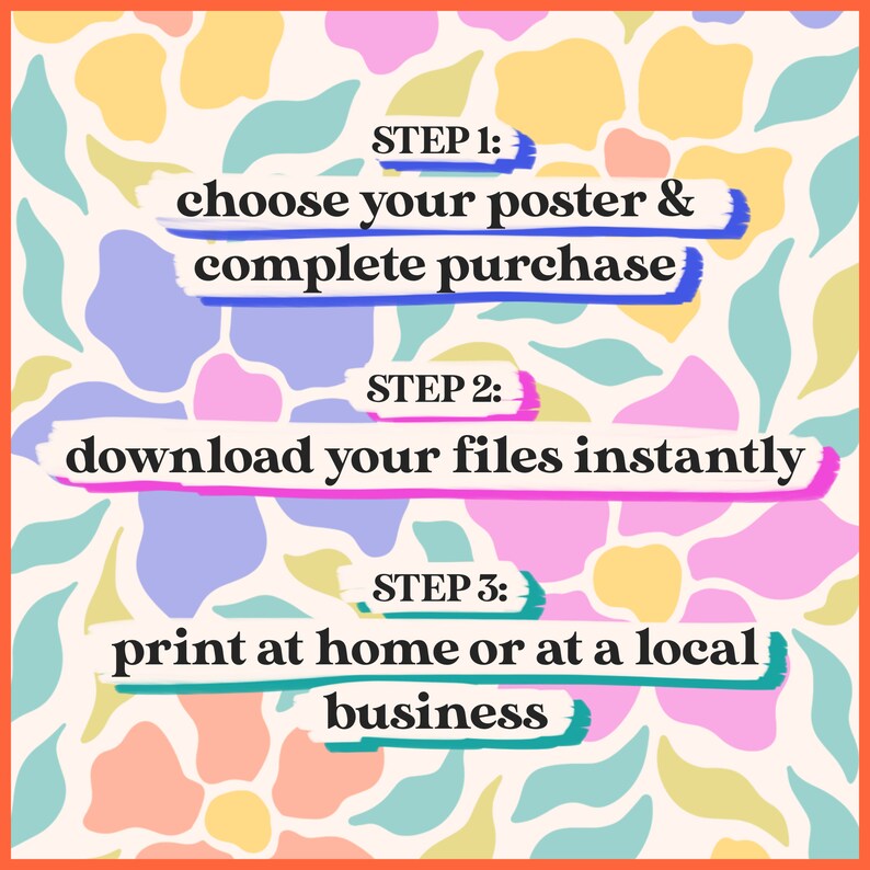 Printable Shapes Classroom Poster Colorful Educational Chart for