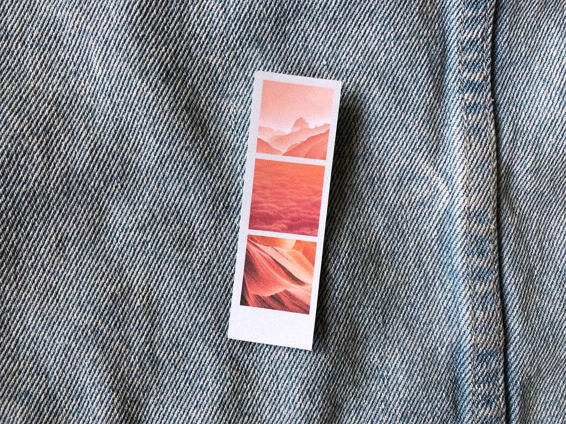 Photo Booth Film Strip Stickers for DIY Planner Bullet Etsy