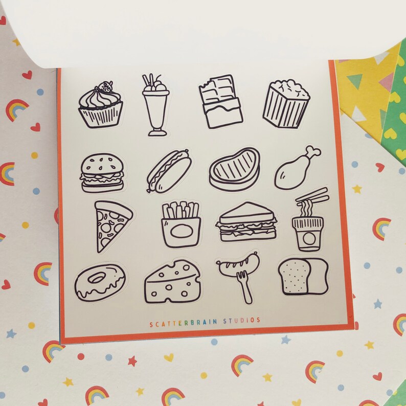 DIY Coloring Sticker Book Handmade Stickers for Kids, Parents, Teachers