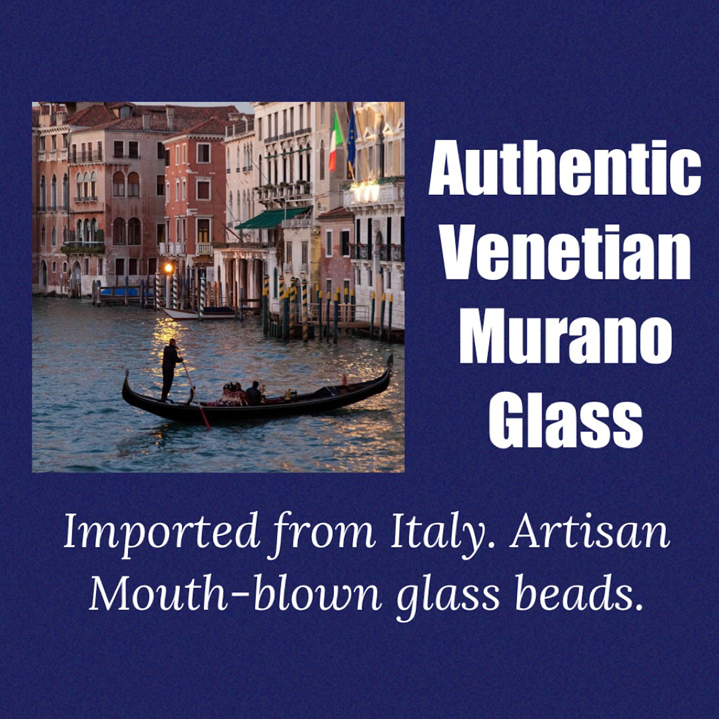 Pendentif Cœur En Verre De Murano - Collier Neuf Fait Main En Italie